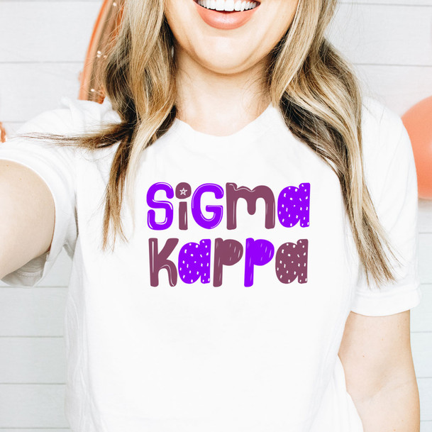 Sigma Kappa Whimsy Tees