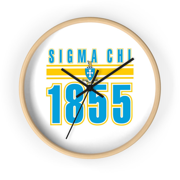 Sigma Chi Wall Clocks