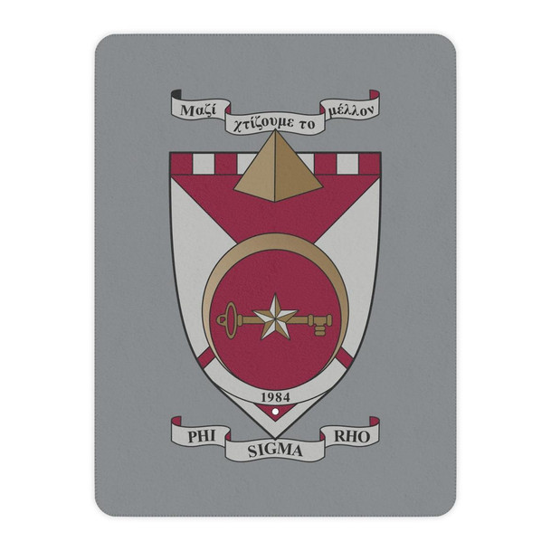 Printify Phi Sigma Rho Sherpa Blanket - Giant Size! 
