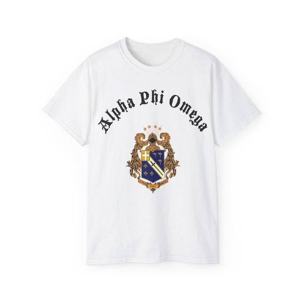 Alpha Phi Omega Vintage Crest Tees