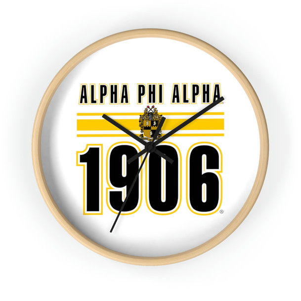 Alpha Phi Alpha Wall Clocks