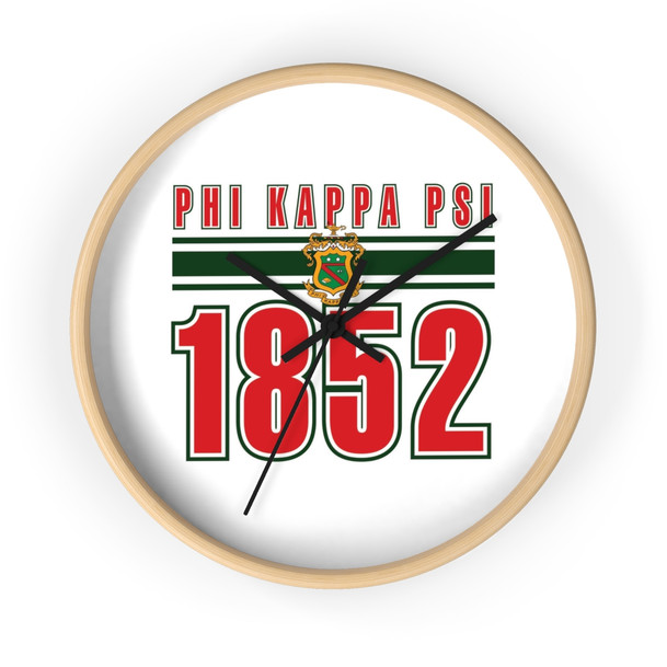 Phi Kappa Psi Wall Clocks