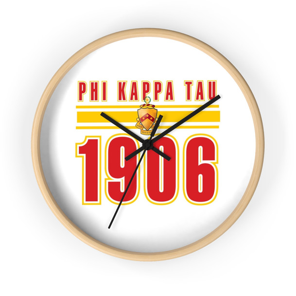 Phi Kappa Tau Wall Clocks