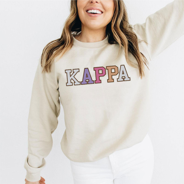 Kappa Kappa Gamma Nickname Crew Sweatshirts