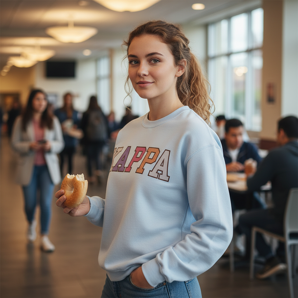 Kappa Kappa Gamma Nickname Crew Sweatshirts