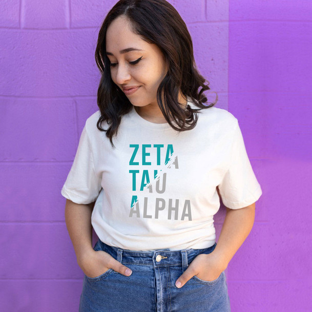 Zeta Tau Alpha Ripped Favorite Tees