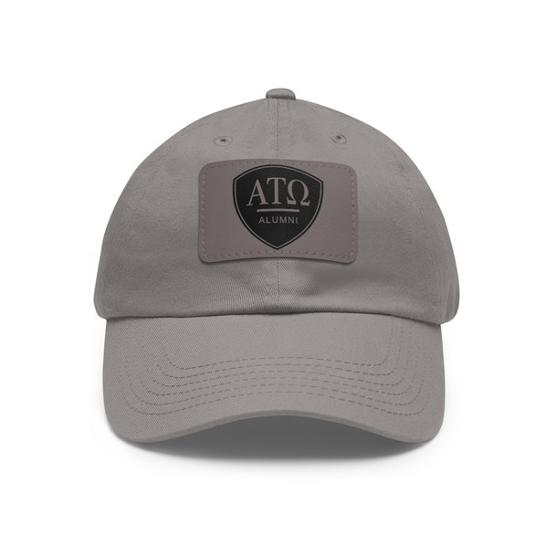 Alpha Tau Omega Alumni Hat with Leather Patch