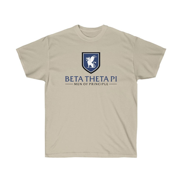 Printify Beta Theta Pi Men of Principle Tee 