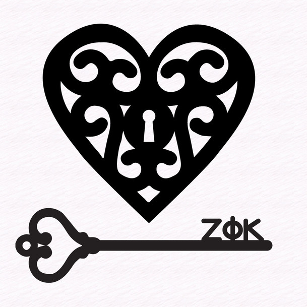 Sorority Shirt - Heart Lock