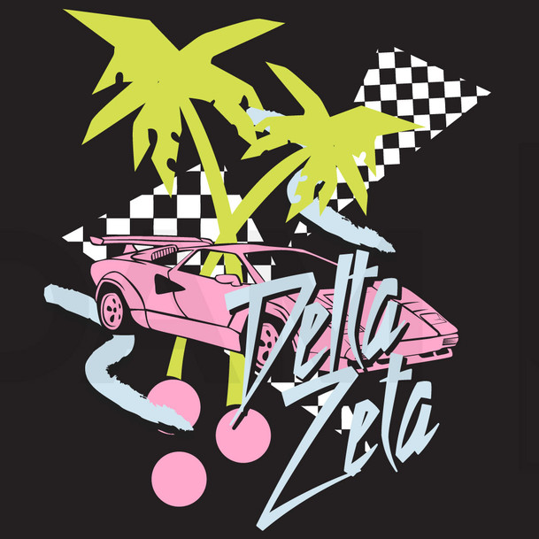 Sorority Shirt -80's Hip Design