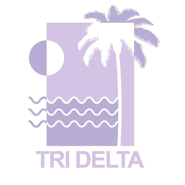 GREEK-CUSTOM Sorority Shirt -Palms Design 