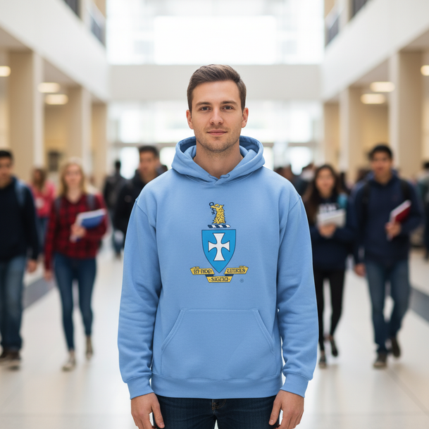 Sigma Chi Big Crest Hooded Sweatshirts
