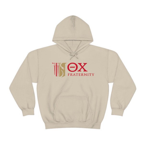 Theta Chi Logo Hooded Sweatshirts