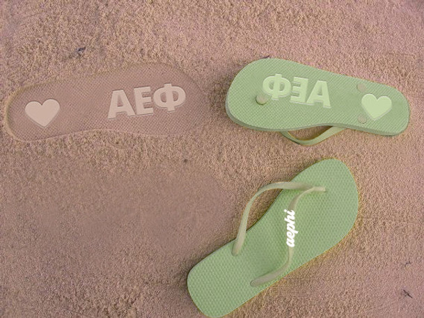 Alpha Epsilon Phi Flip Flops