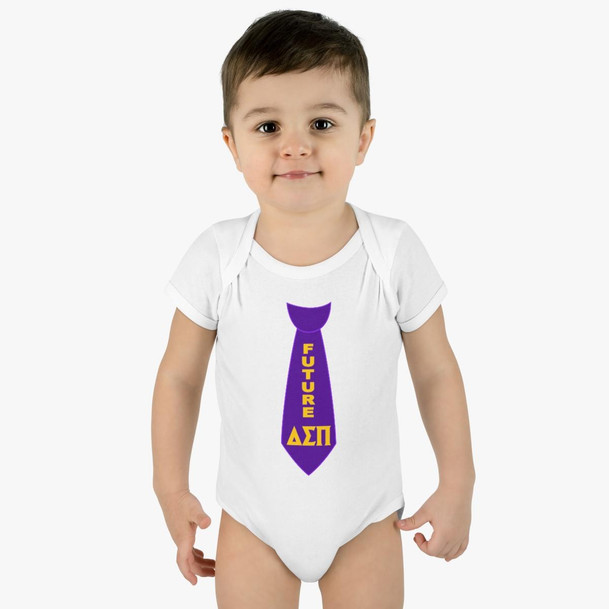 Printify Future Delta Sigma Pi Onesie 