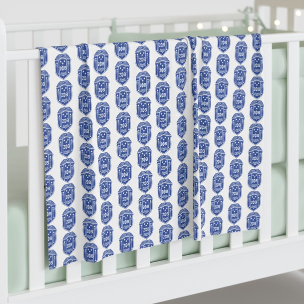 Zeta Phi Beta Baby Swaddle Blanket