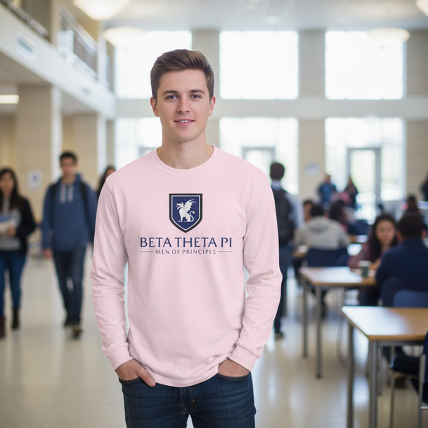 Beta Theta Pi Men Of Principle Long Sleeve Tee