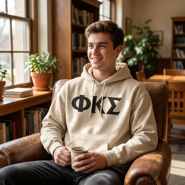 Phi Kappa Sigma Greek Letter Hoodies