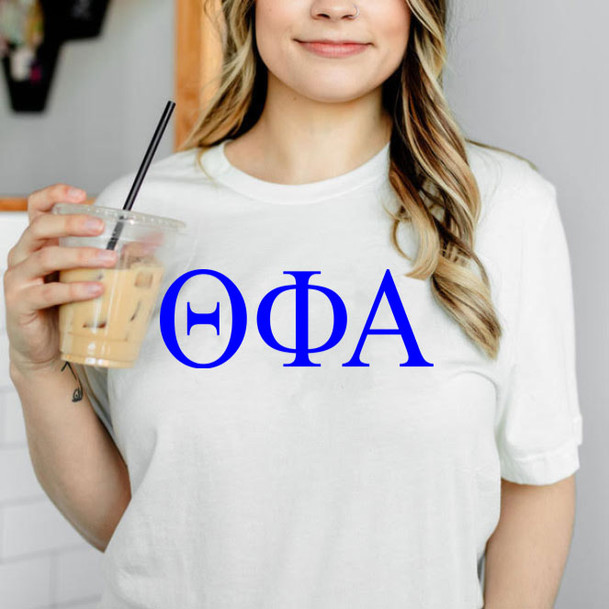 Theta Phi Alpha Lettered Tees - $24.95!