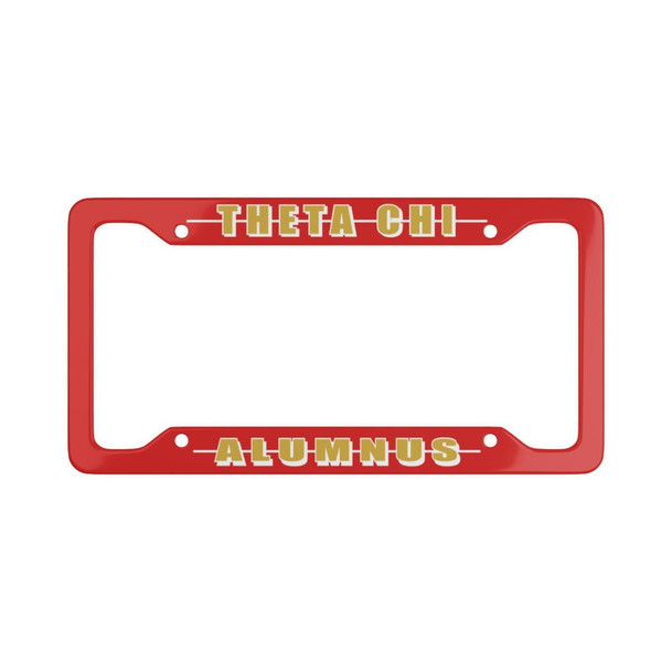 Printify Theta Chi Alumni License Plate Frame - New 