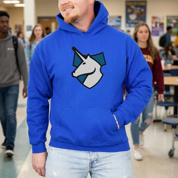 Theta Xi Logo Hooded Sweatshirts