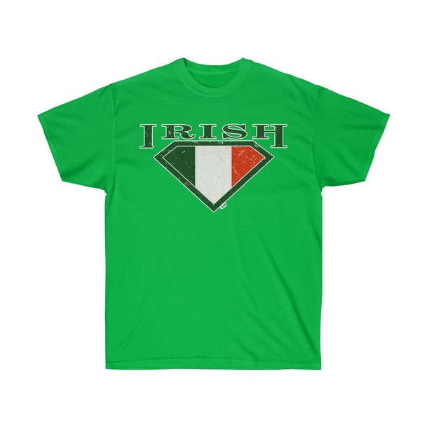 Printify Irish Super  - St. Patrick's Day Irish T-Shirt 
