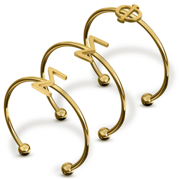 Sorority Shop Phi Sigma Sigma Stacking Rings 