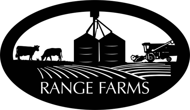  Range Farms Oval Decal 