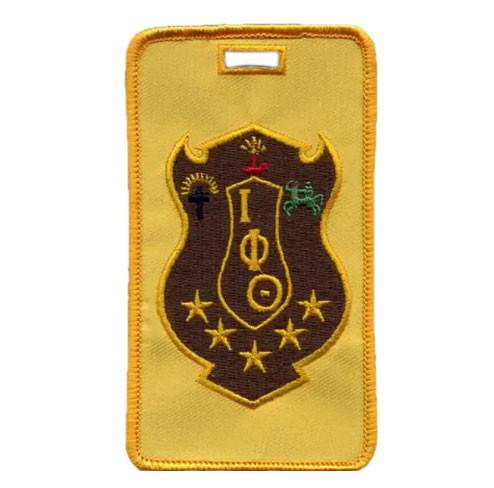 National Sportswear Emblem Iota Phi Theta Shield Luggage Tag 
