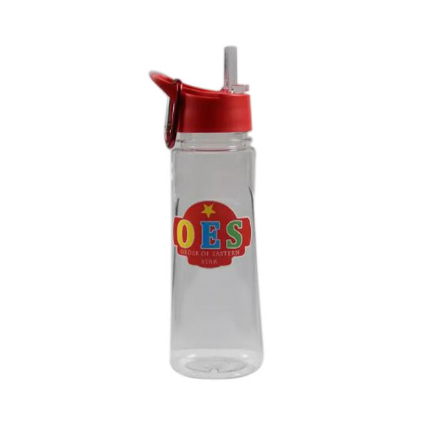 Order Of Eastern Star - OES Water Bottle W/Carabiner Hook