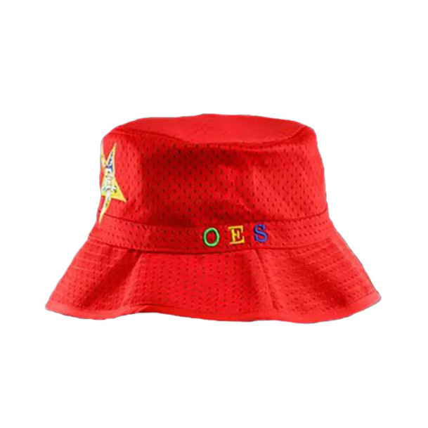 Order Of Eastern Star OES Embroidered Bucket Hat