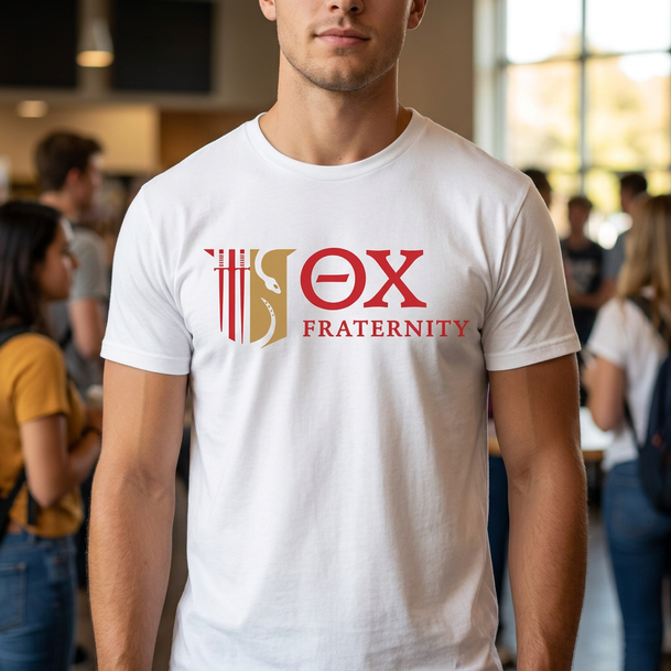 Theta Chi Logo Short Sleeve Tees