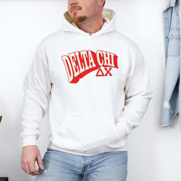  Delta Chi Tribute Hooded Sweatshirt 