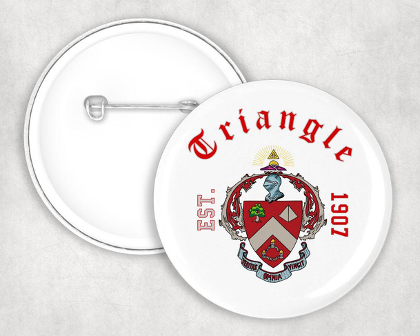  Triangle Classic Crest Button 