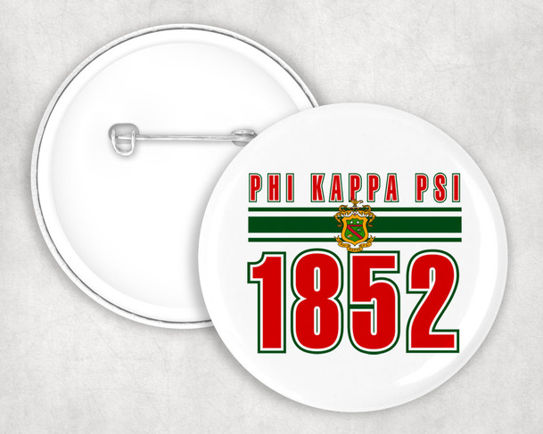 Phi Kappa Psi Est Year Button