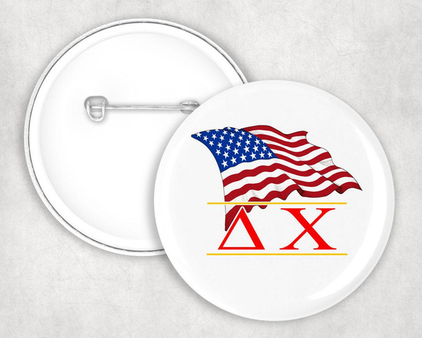  Delta Chi Patriot Button 