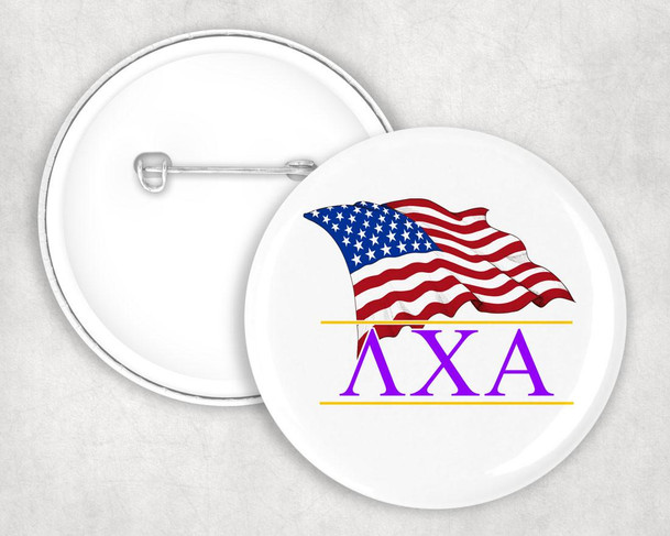  Lambda Chi Alpha Patriot Button 