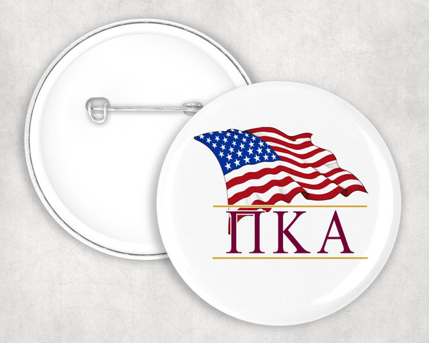 Pi Kappa Alpha Patriot Button