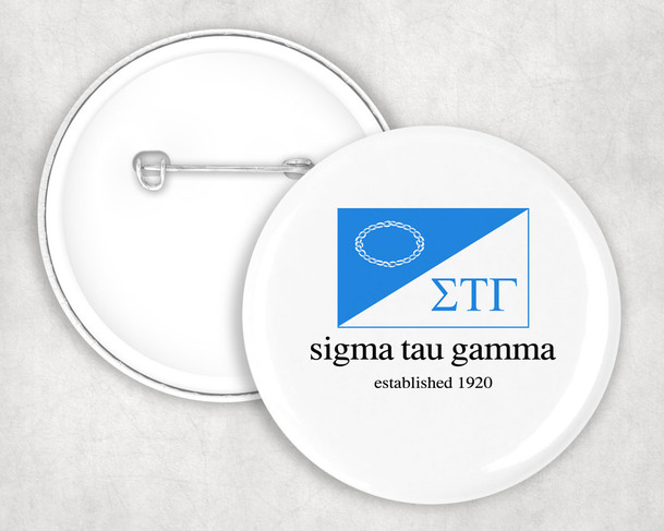 Sigma Tau Gamma Flag Button