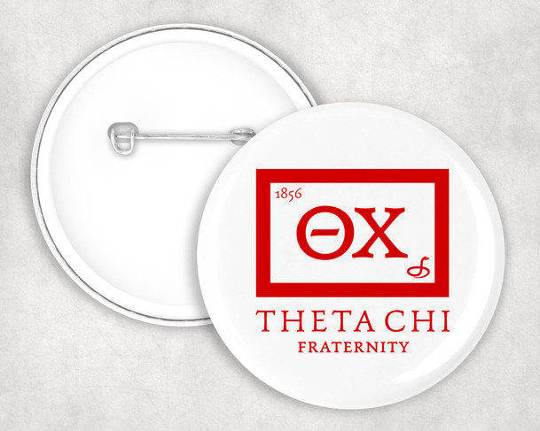 Theta Chi Flag Button