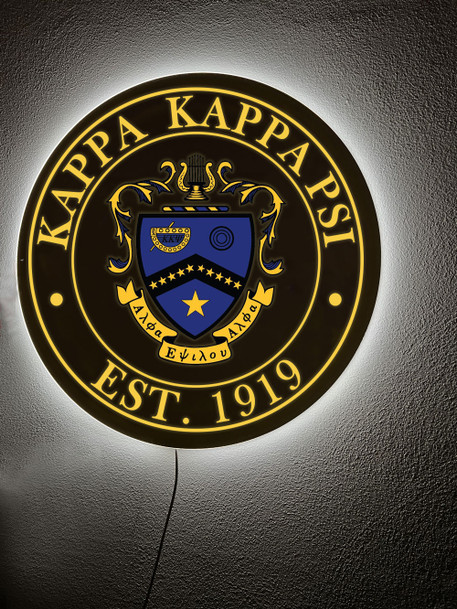 Kappa Kappa Psi Illuminated Wall Sign