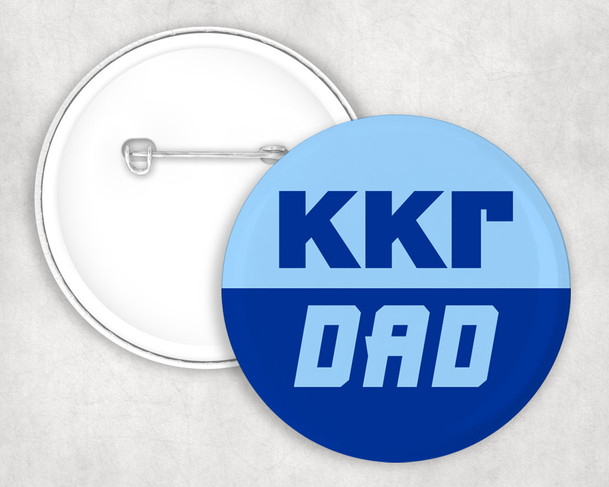 Kappa Kappa Gamma Dad Pin Buttons