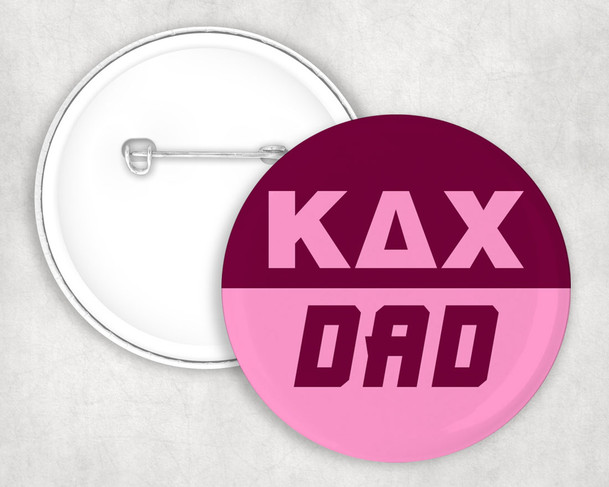 Kappa Delta Chi Dad Pin Buttons
