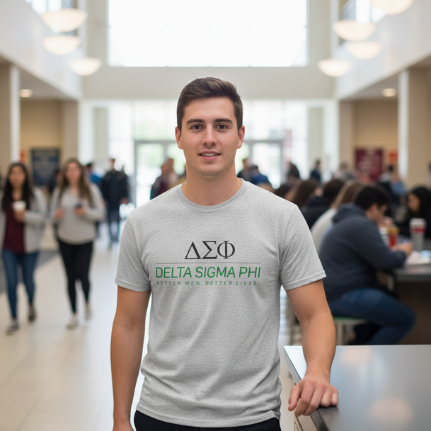 Delta Sigma Phi Better Lives T-shirt