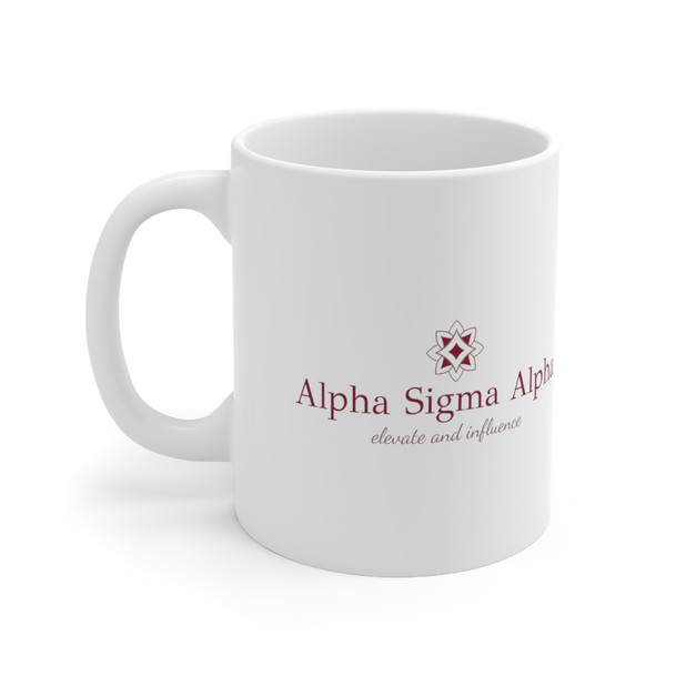 Alpha Sigma Alpha Elevate & Influence Coffee Mugs