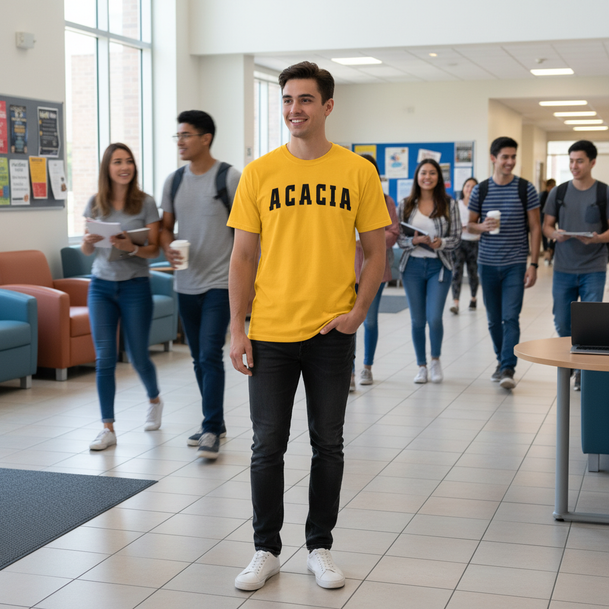 Acacia Letterman T-Shirt