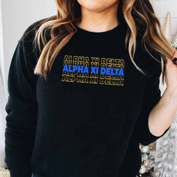 Alpha Xi Delta Step Crewneck Sweatshirt