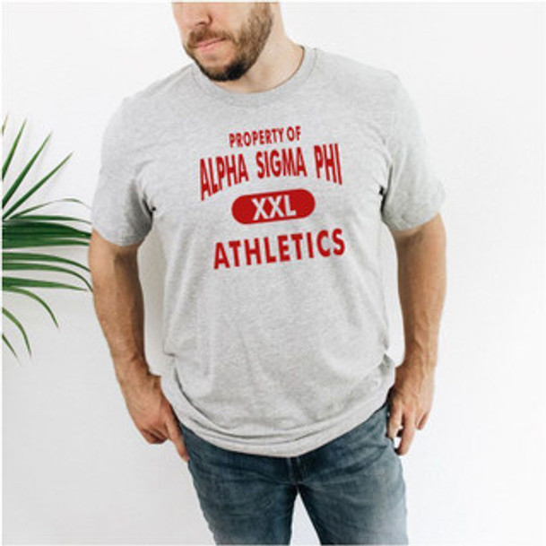 Alpha Sigma Phi Athletic T-Shirt
