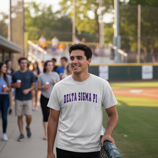 Delta Sigma Pi Letterman T-Shirt