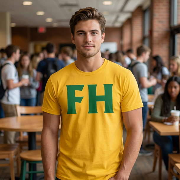 FarmHouse Fraternity Letter T-Shirt